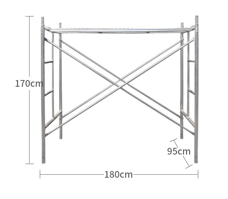 ANDAMIO 2MX1M TUBO DE MARCO 42X2MM